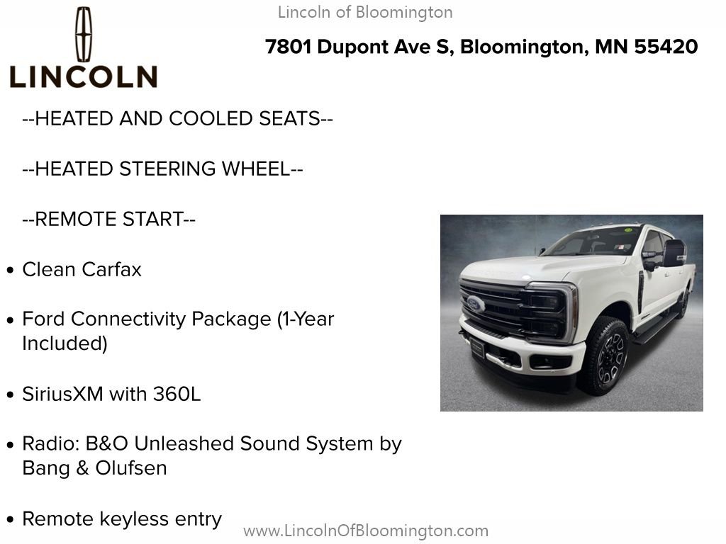 Used 2026 Ford F250 Platinum AWD/4WD image 5