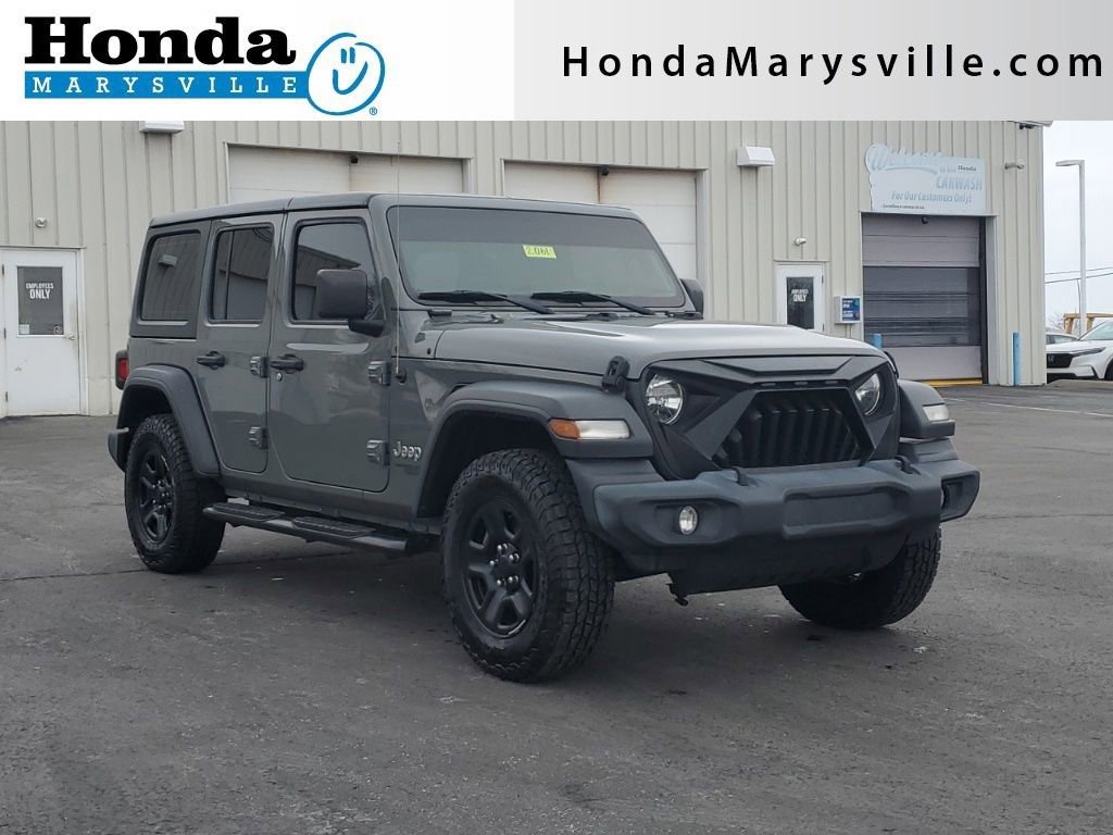 Used 2020 Jeep Wrangler Unlimited Sport