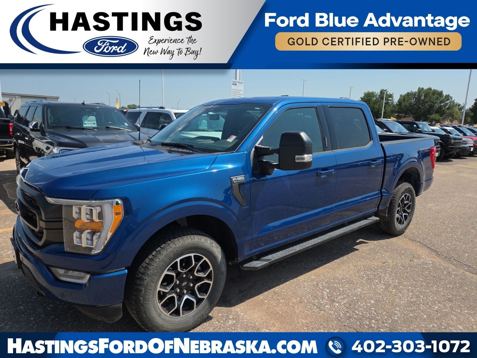 Used 2023 Ford F150 XLT w/ Equipment Group 302A High AWD/4WD image 1