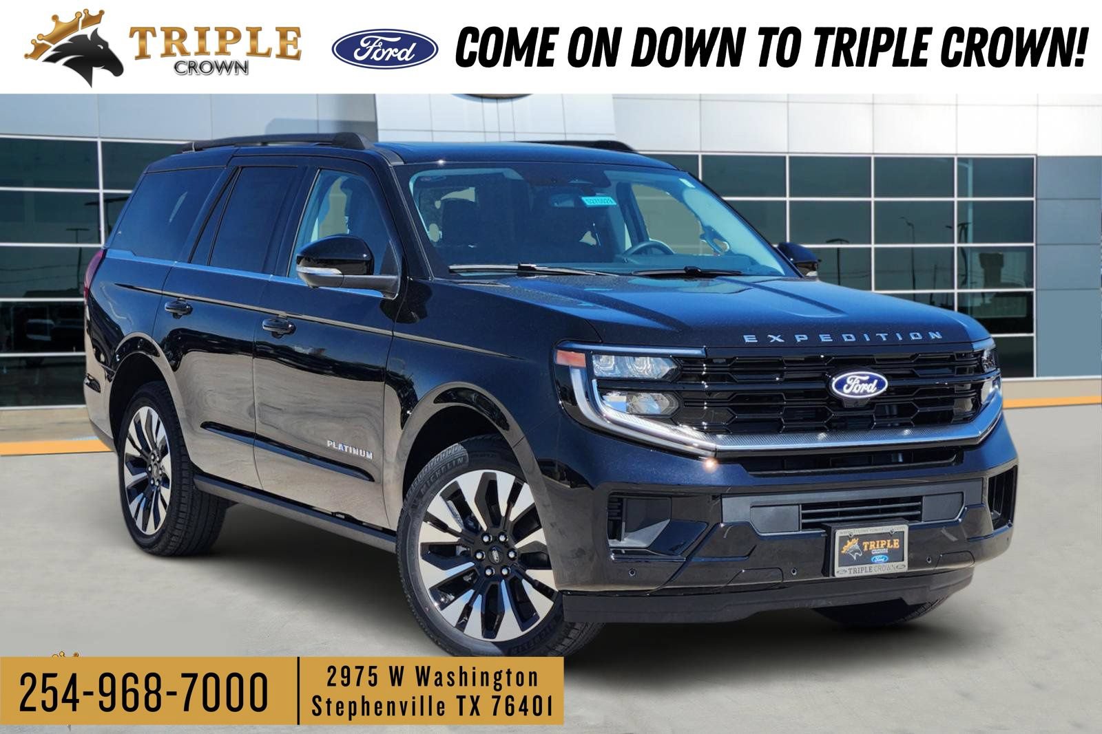 New 2027 Ford Expedition Platinum w/ Driver's Package