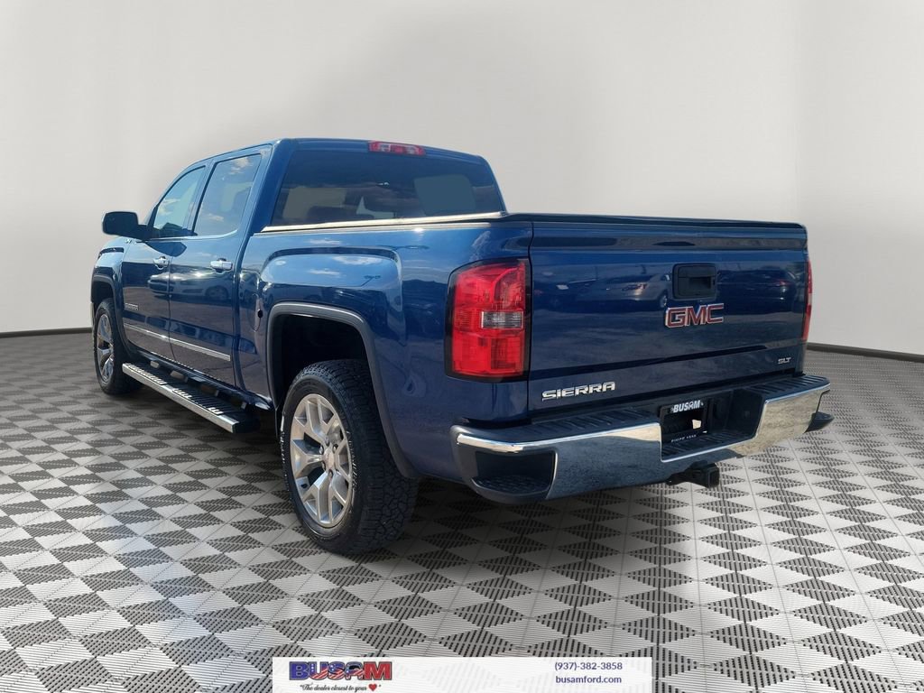 Used 2015 GMC Sierra 1500 SLT w/ SLT Crew Cab Value Package AWD/4WD image 4