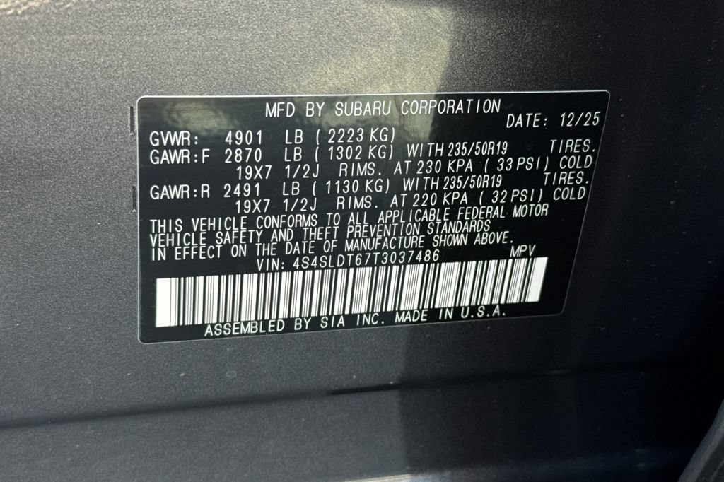 Certified 2026 Subaru Forester Touring AWD/4WD image 36