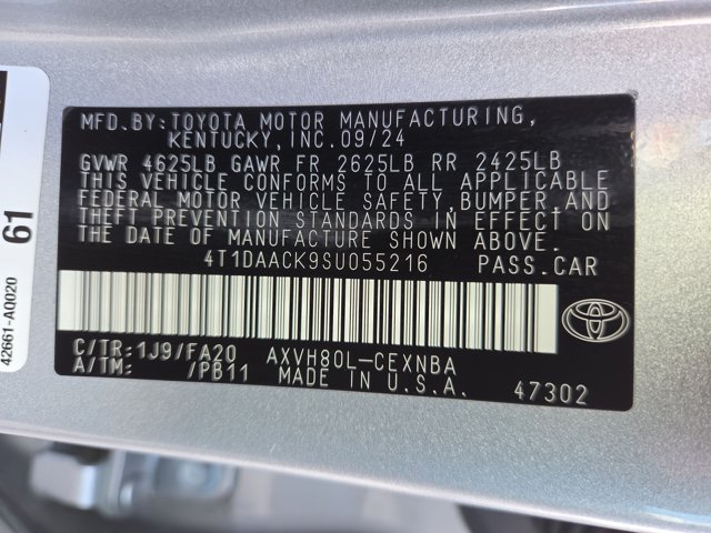 Used 2025 Toyota Camry LE FWD image 23