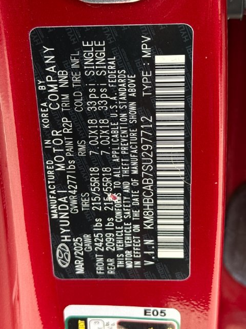 Used 2025 Hyundai Kona SEL AWD/4WD image 17