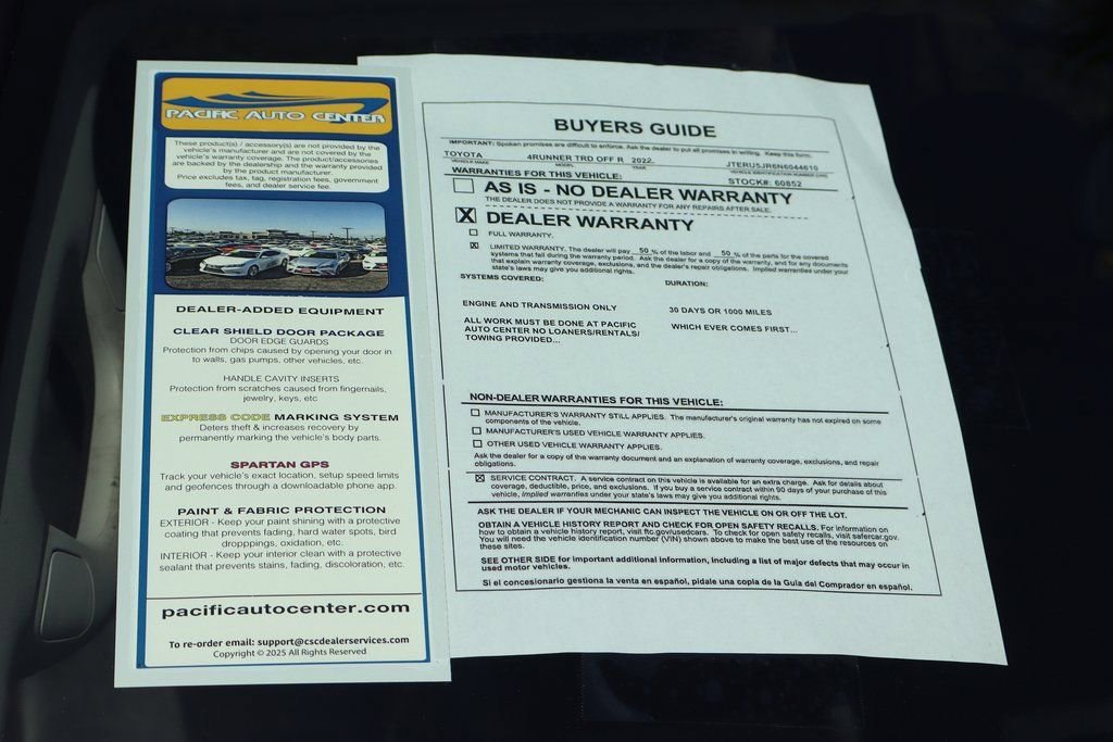 Used 2022 Toyota 4Runner TRD Off-Road Premium image 52