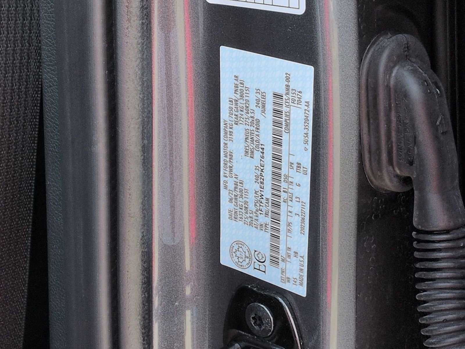 Certified 2023 Ford F150 Lariat w/ Equipment Group 502A High image 78