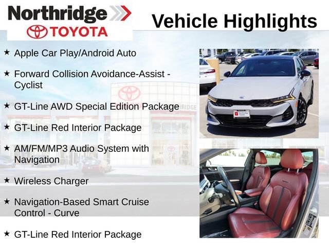 Used 2021 Kia K5 GT-Line AWD/4WD image 2