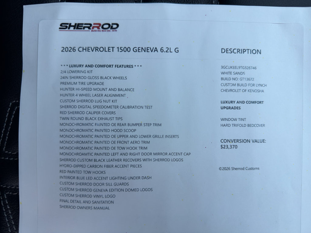 New 2026 Chevrolet Silverado 1500 RST w/ All Star Edition Plus AWD/4WD image 52