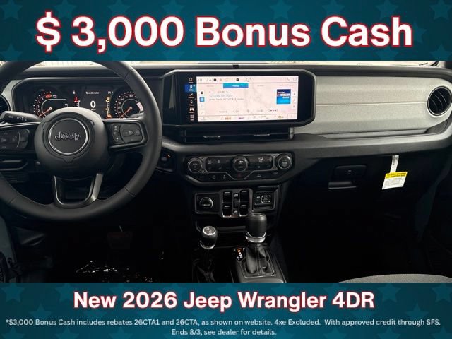 New 2026 Jeep Wrangler Unlimited Sport AWD/4WD image 17