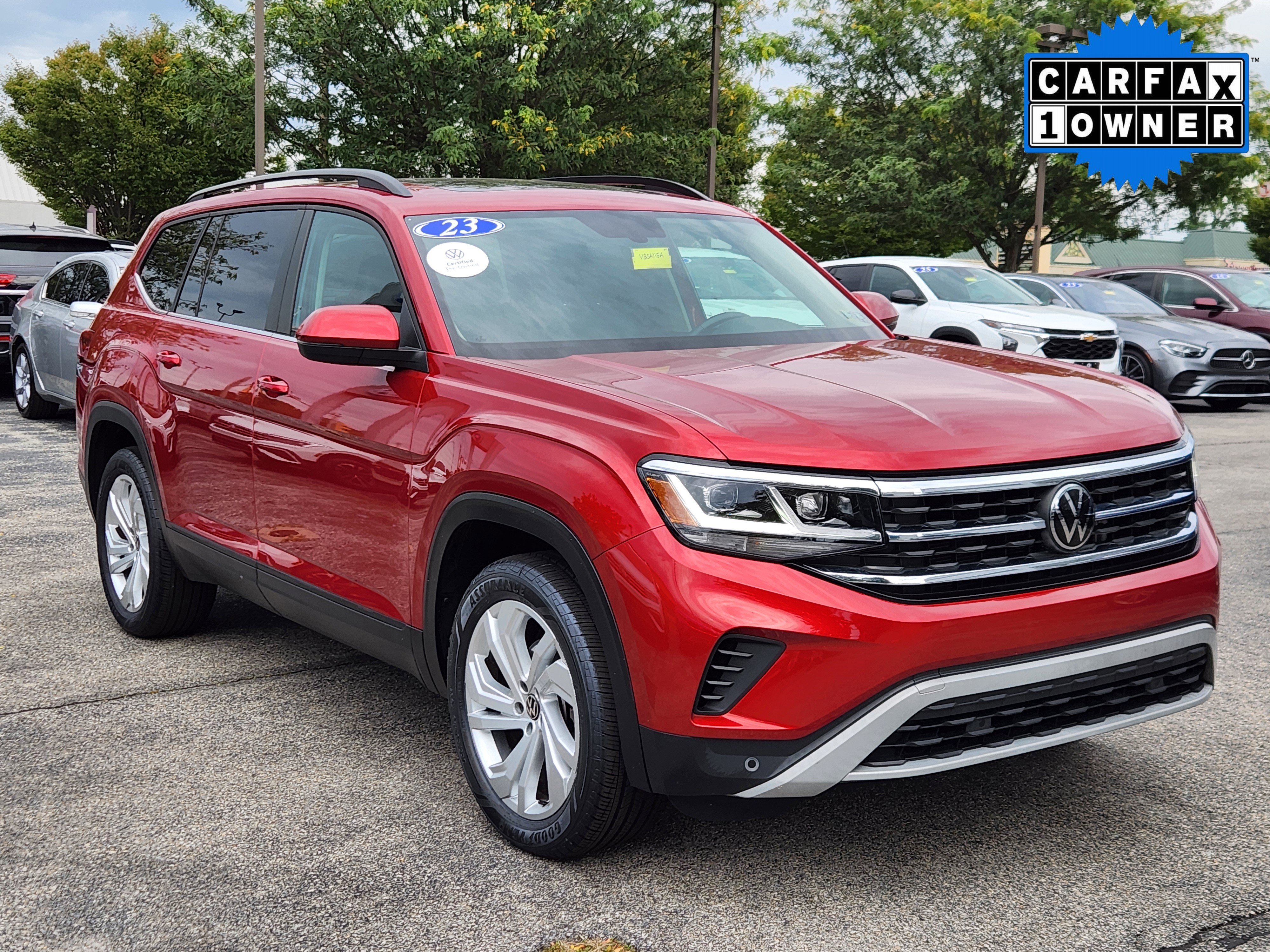 Certified 2023 Volkswagen Atlas SE w/ Panoramic Sunroof Package