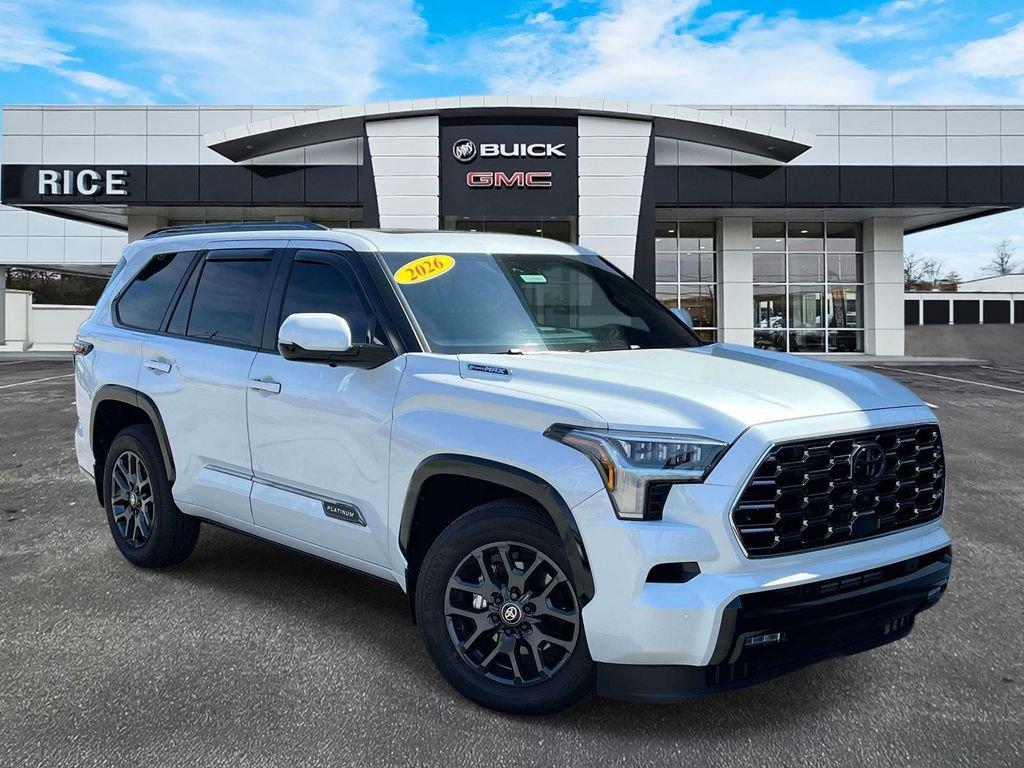 Used 2026 Toyota Sequoia Platinum w/ Tow Technology Package image 1