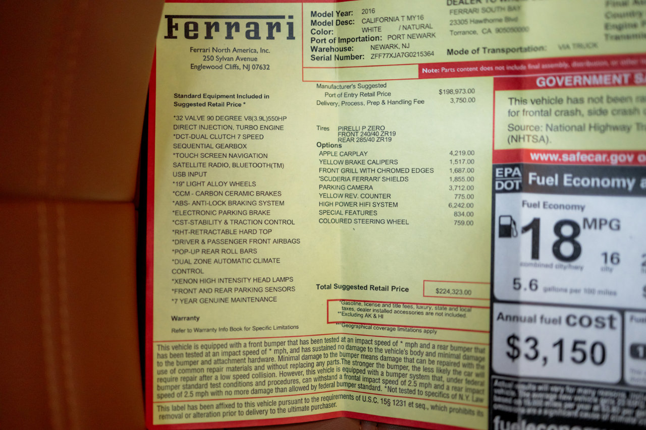 Used 2016 Ferrari California T image 51