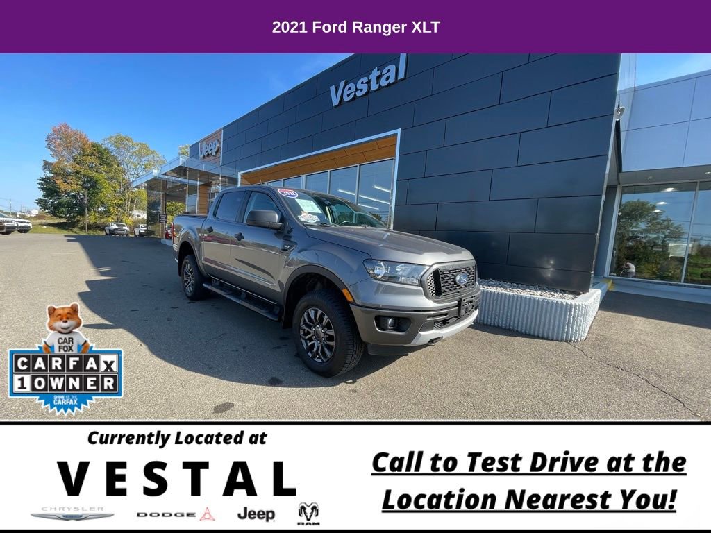 Used 2021 Ford Ranger XLT w/ Equipment Group 301A Mid AWD/4WD image 1