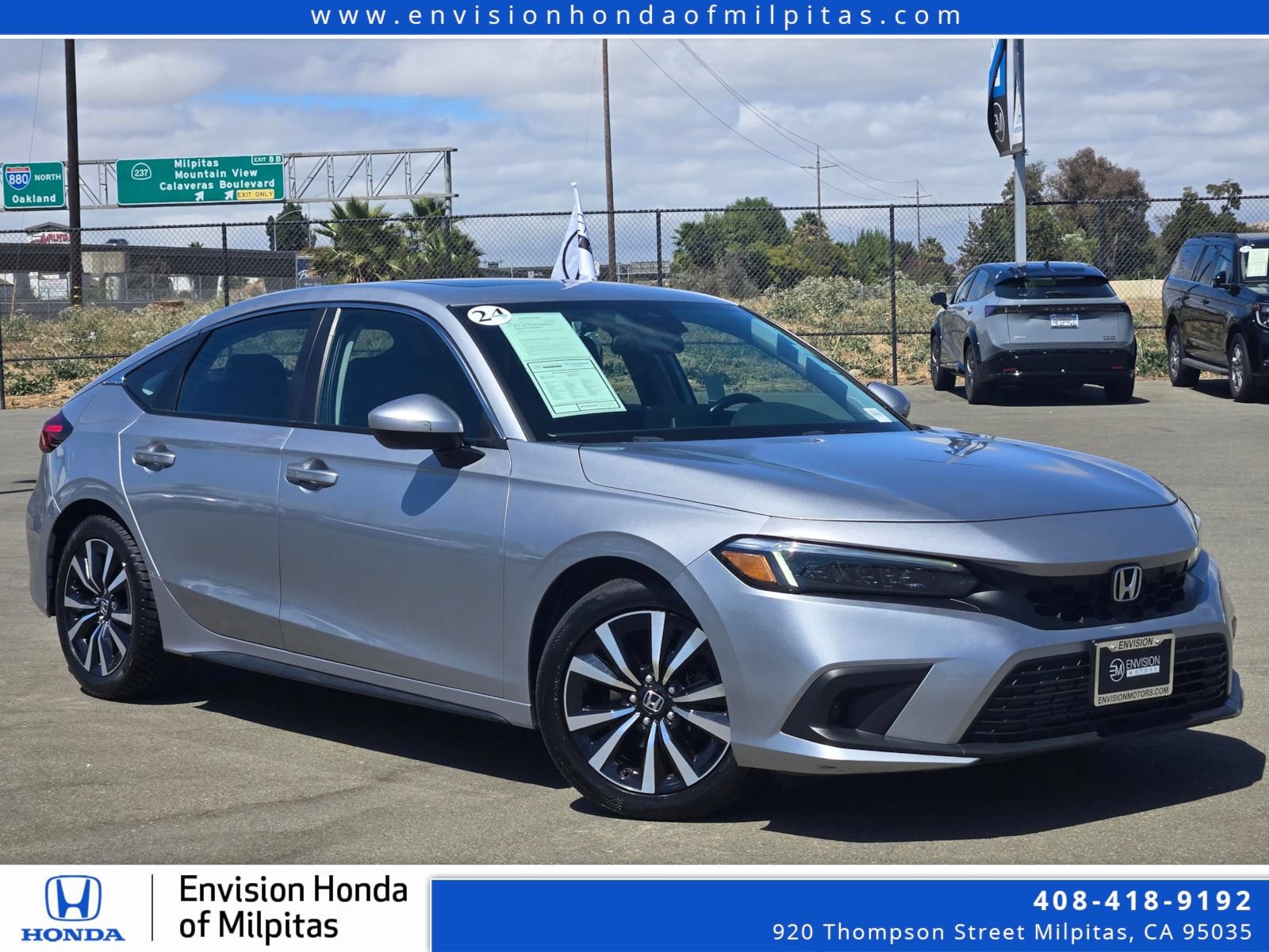 Used 2024 Honda Civic EX-L image 1