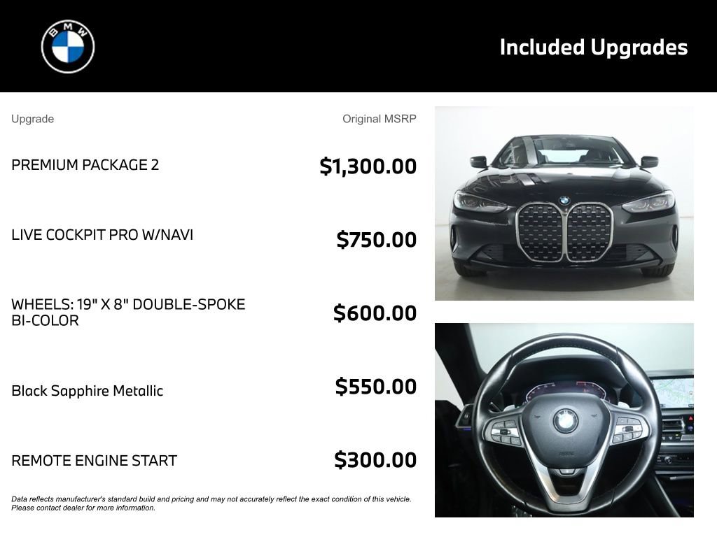 Certified 2022 BMW 430i xDrive 430i xDrive w/ Premium Package 2 image 4