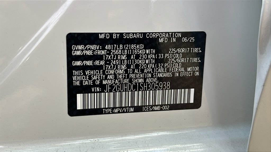 New 2025 Subaru Crosstrek 2.5i Premium image 31