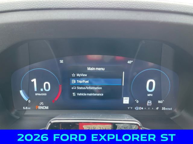 New 2026 Ford Explorer ST w/ Sun And Sound Package image 2