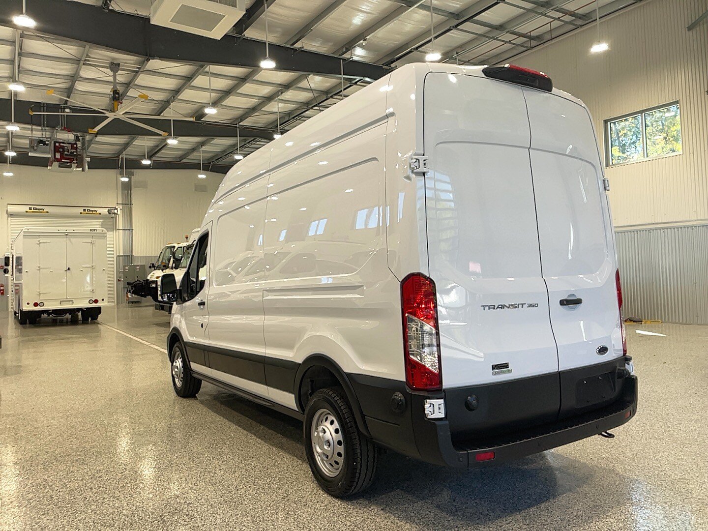 Used 2023 Ford Transit 350 148 High Roof w/ Load Area Protection Package RWD image 7