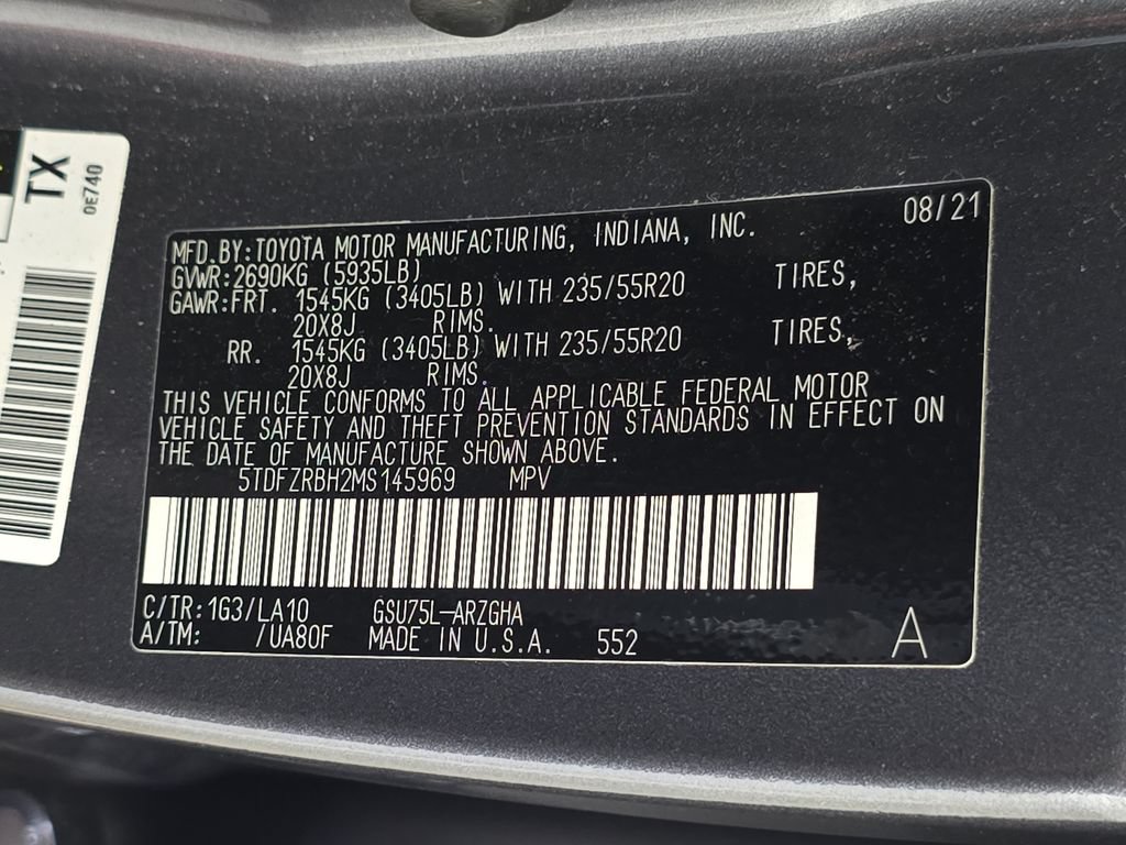 Used 2021 Toyota Highlander Platinum AWD/4WD image 34