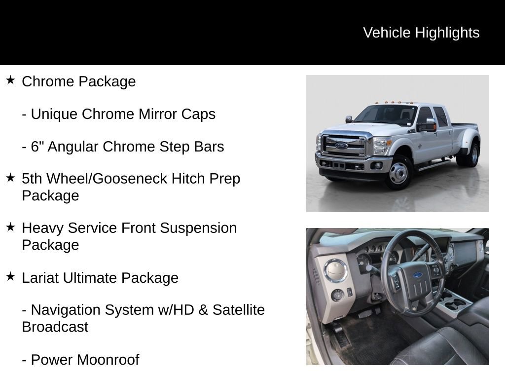 Used 2014 Ford F350 Lariat w/ Lariat Ultimate Package image 6