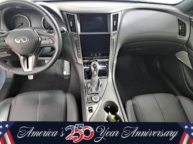 Used 2022 INFINITI Q60 Red Sport 400 w/ Carbon Fiber Package RWD image 12
