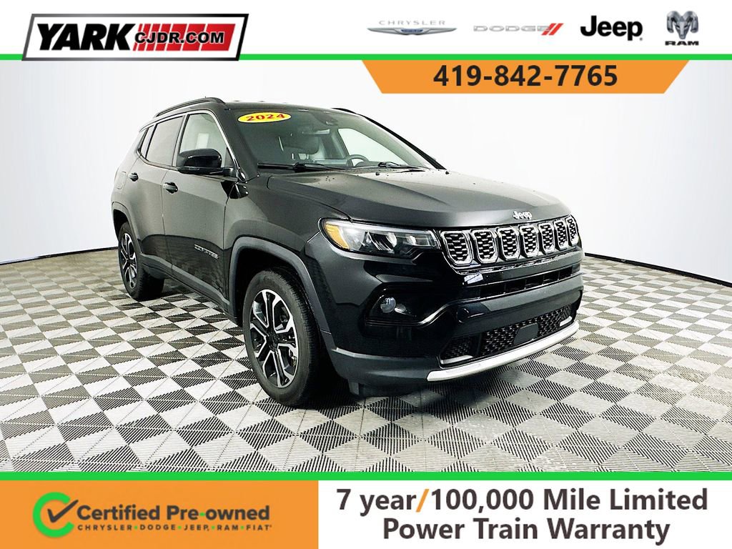 Used 2024 Jeep Compass Limited AWD/4WD image 1