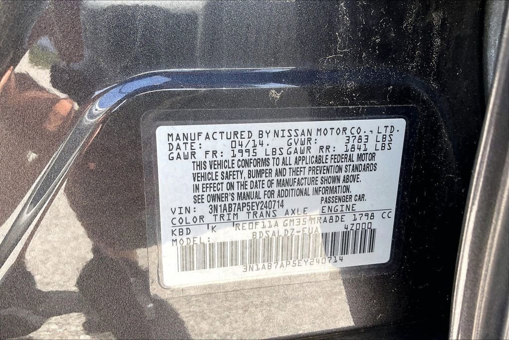 Used 2014 Nissan Sentra SV FWD image 31
