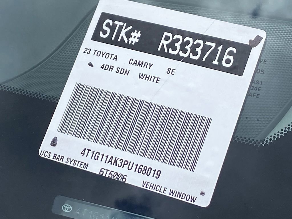 Certified 2023 Toyota Camry SE FWD image 37