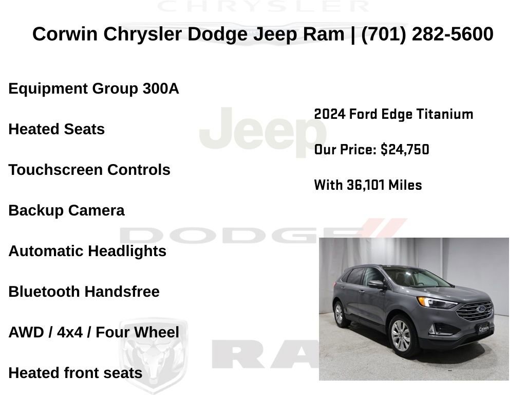Used 2024 Ford Edge Titanium image 6
