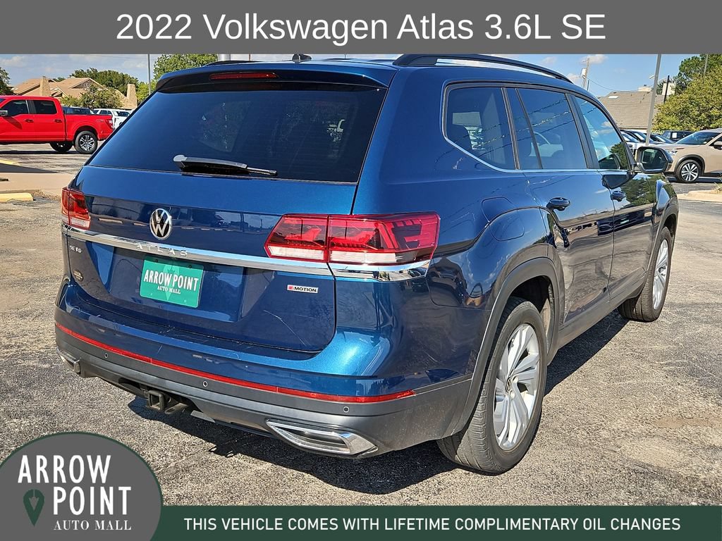 Used 2022 Volkswagen Atlas SE AWD/4WD image 11