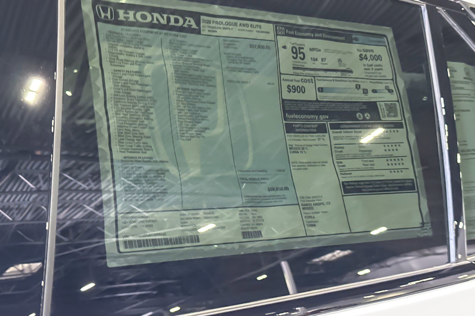 New 2026 Honda Prologue Elite image 35