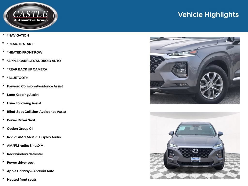 Used 2019 Hyundai Santa Fe SEL FWD image 3