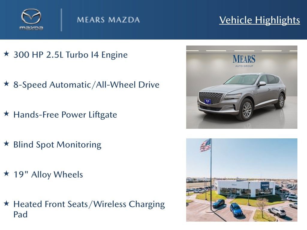 Used 2024 Genesis GV80 2.5T AWD/4WD image 2