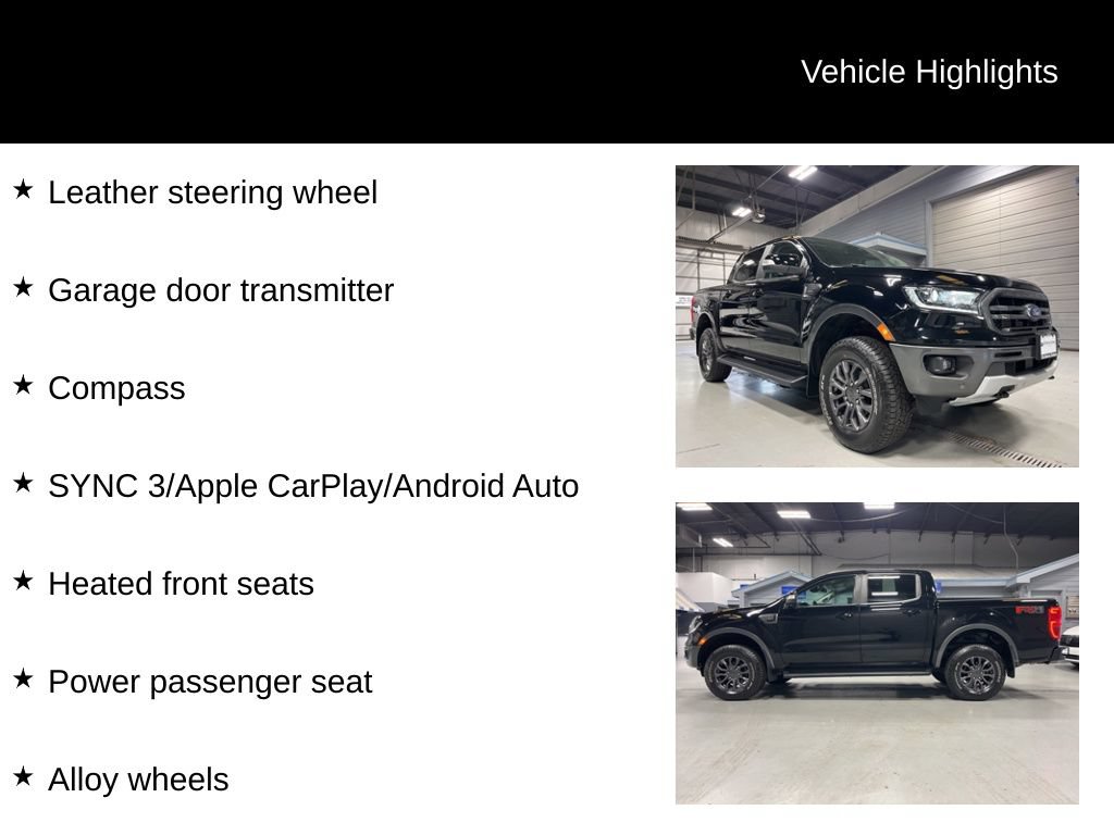 Used 2021 Ford Ranger Lariat w/ Equipment Group 501A High AWD/4WD image 14