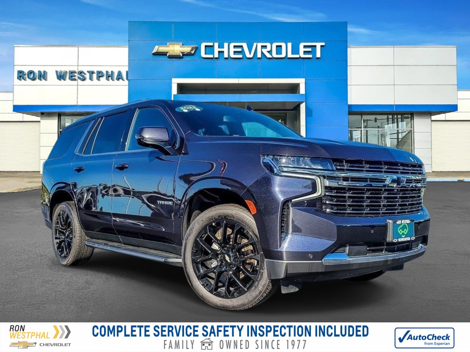 Certified 2022 Chevrolet Tahoe LT w/ Luxury Package AWD/4WD image 1