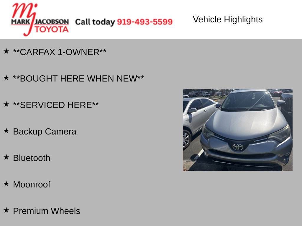 Used 2016 Toyota RAV4 XLE FWD image 5