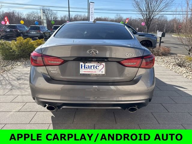 Certified 2023 INFINITI Q50 Sensory image 7