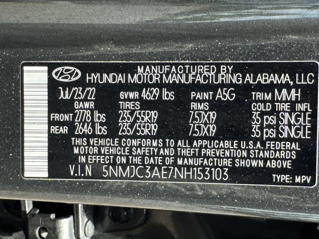 Used 2022 Hyundai Tucson SEL w/ Convenience + Premium Package FWD image 34
