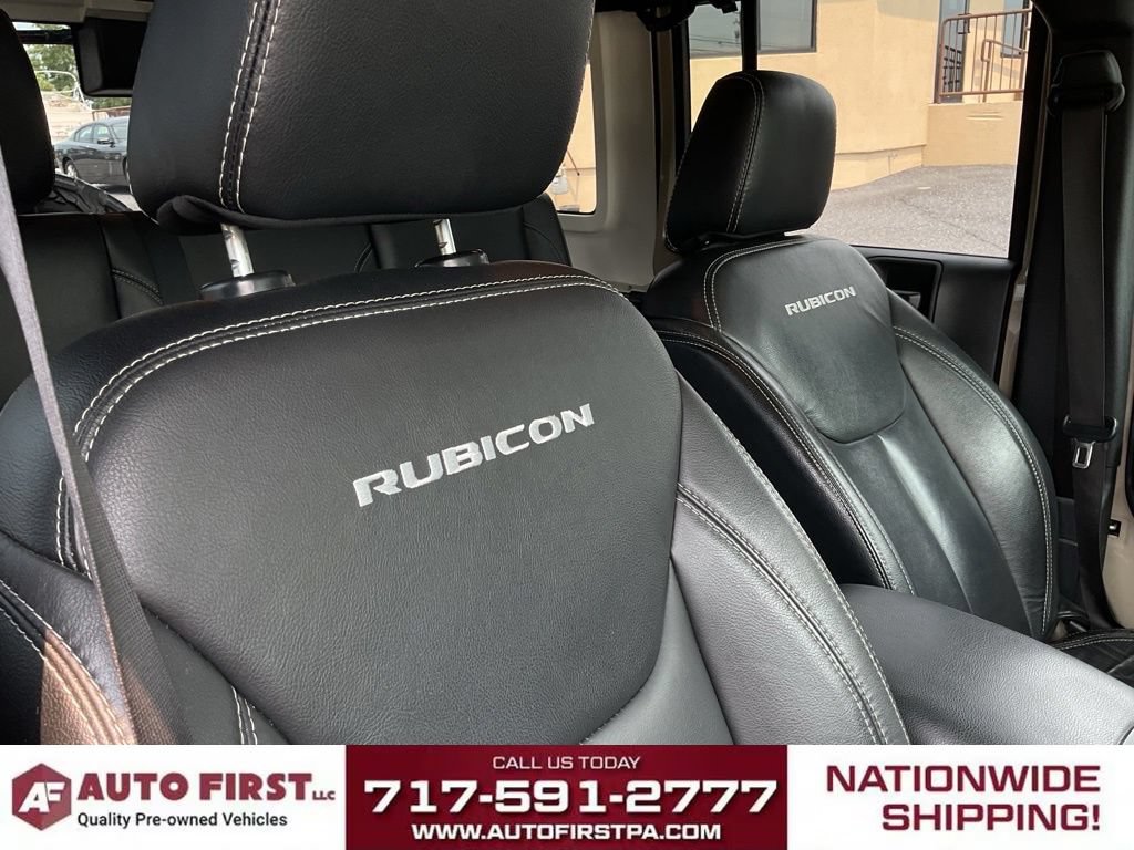 Used 2017 Jeep Wrangler Unlimited Rubicon w/ Connectivity Group AWD/4WD image 20