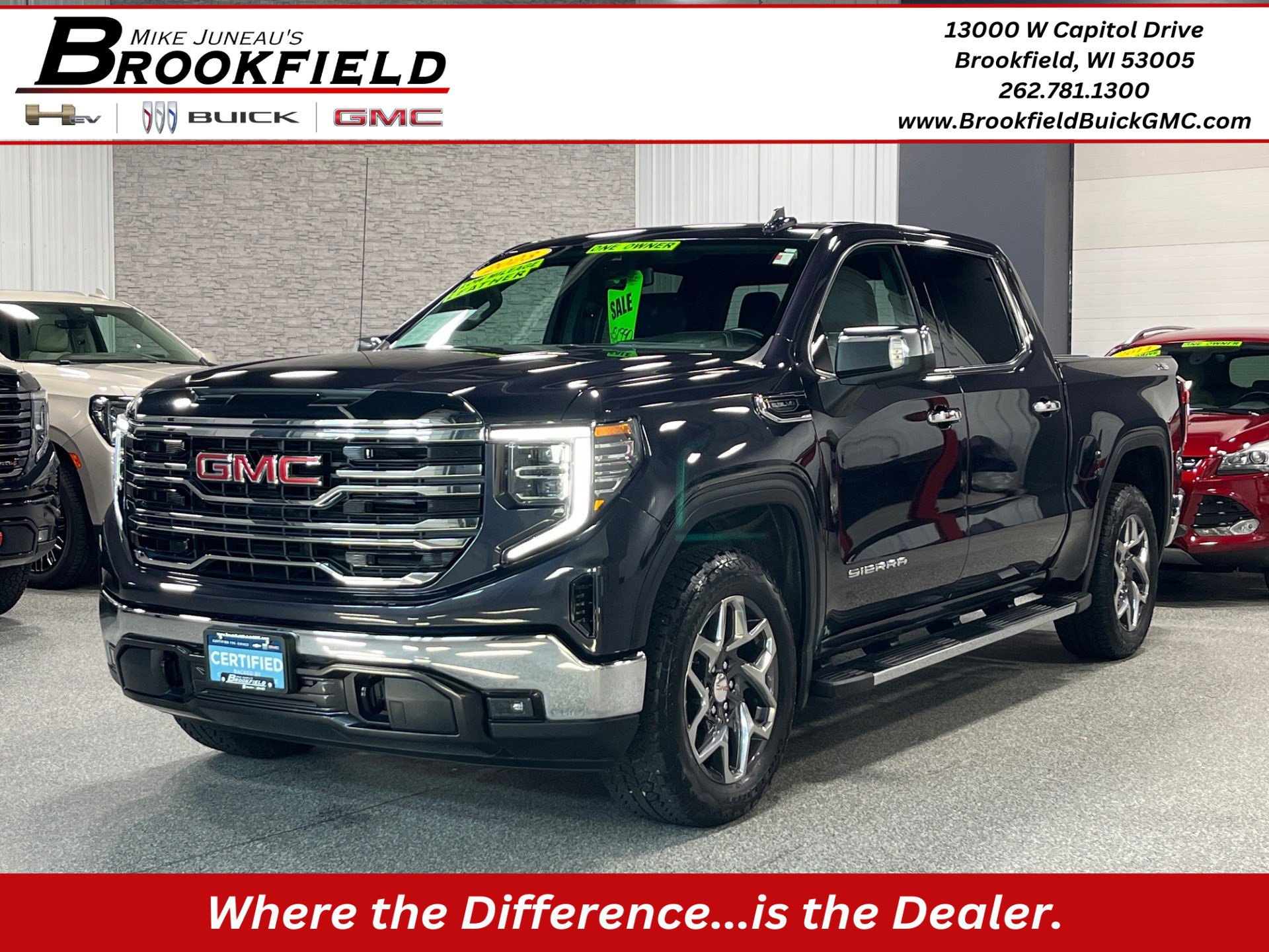 Certified 2023 GMC Sierra 1500 SLT w/ SLT Premium Package