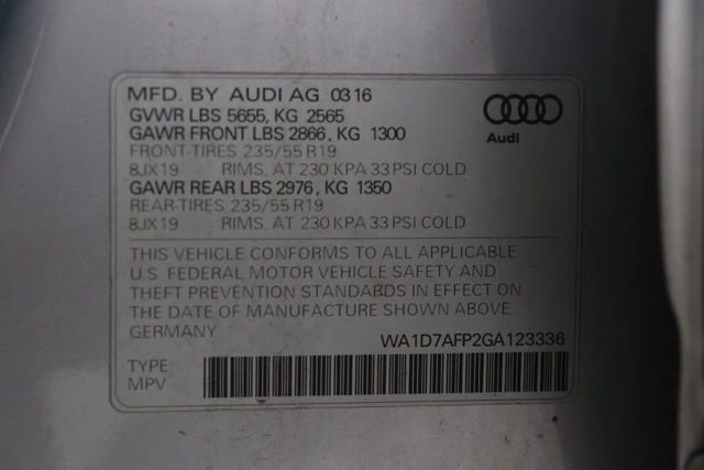 Used 2016 Audi Q5 3.0T Premium Plus w/ Technology Package AWD/4WD image 39