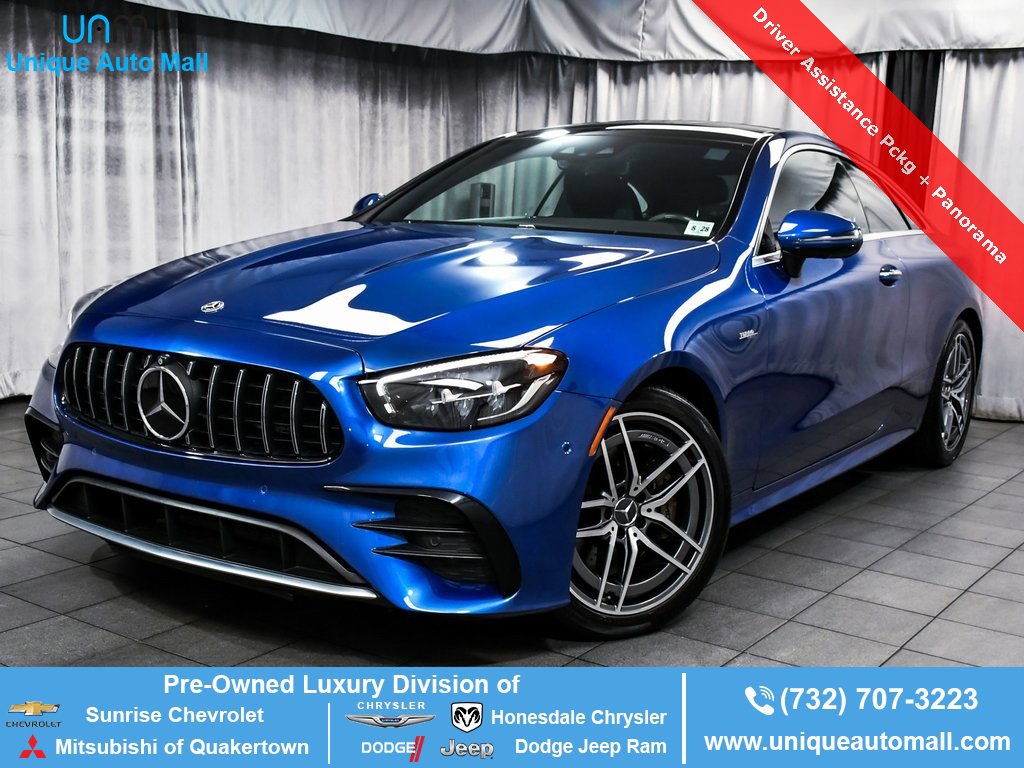 Used 2023 Mercedes-Benz E 53 AMG 4MATIC Coupe w/ Driver Assistance Package