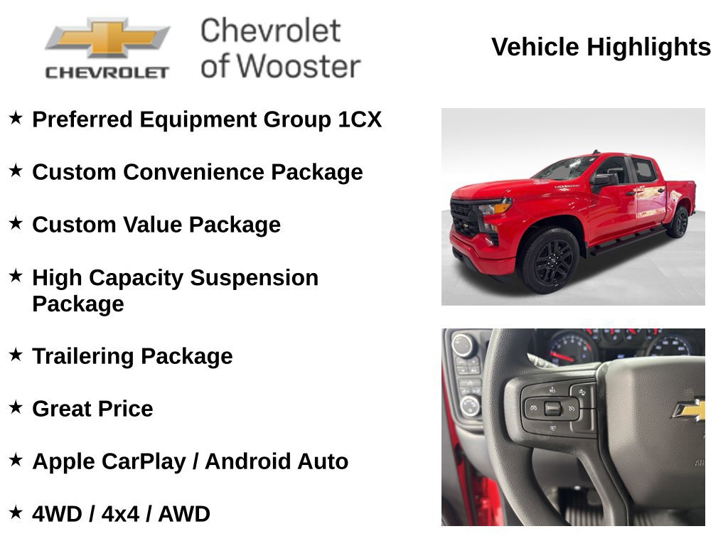 New 2026 Chevrolet Silverado 1500 Custom AWD/4WD image 2