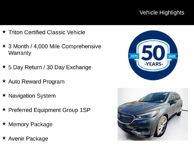 Used 2019 Buick Enclave Avenir w/ Avenir Technology Package AWD/4WD image 5