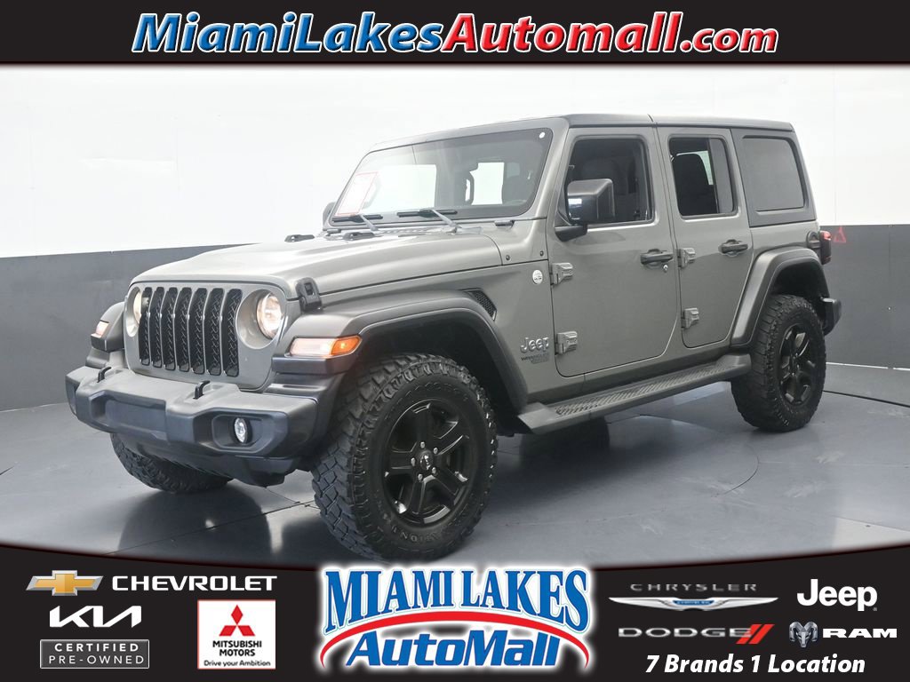 Used 2021 Jeep Wrangler Unlimited Sport AWD/4WD 360° Tour