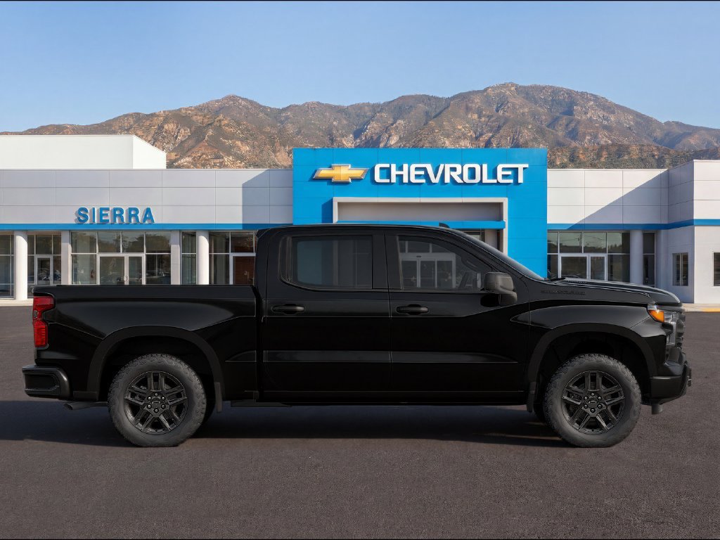 New 2026 Chevrolet Silverado 1500 Custom w/ LPO, Dark Essentials Package RWD image 3