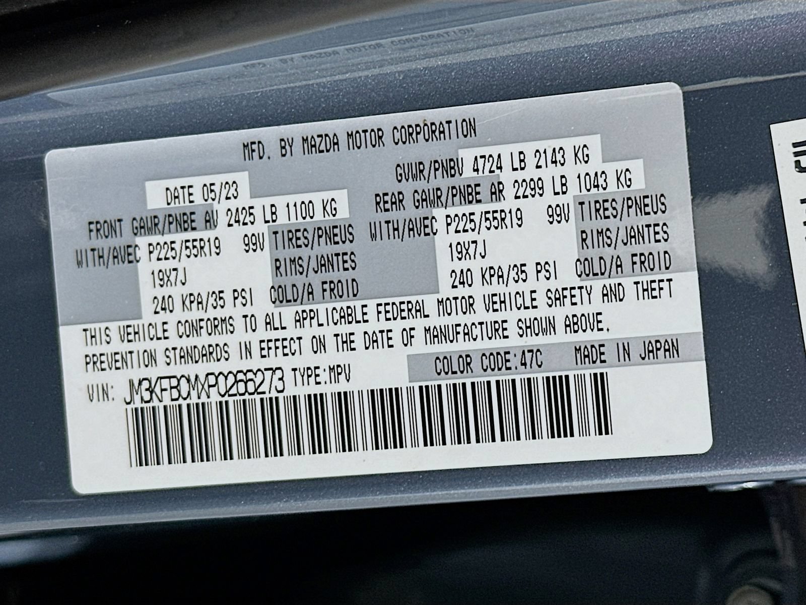Certified 2023 MAZDA CX-5 Carbon Edition AWD/4WD image 34