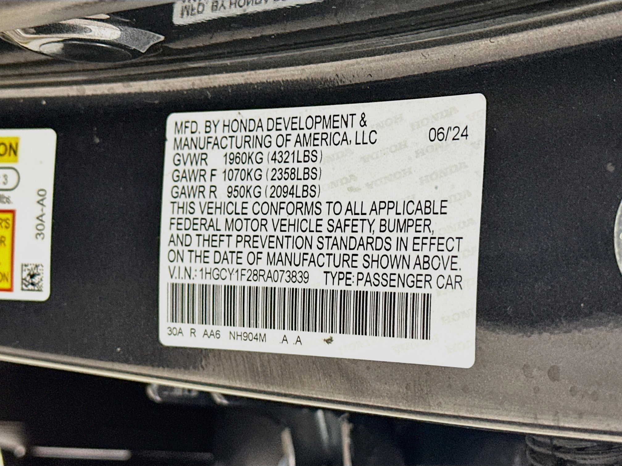 Used 2024 Honda Accord LX image 12