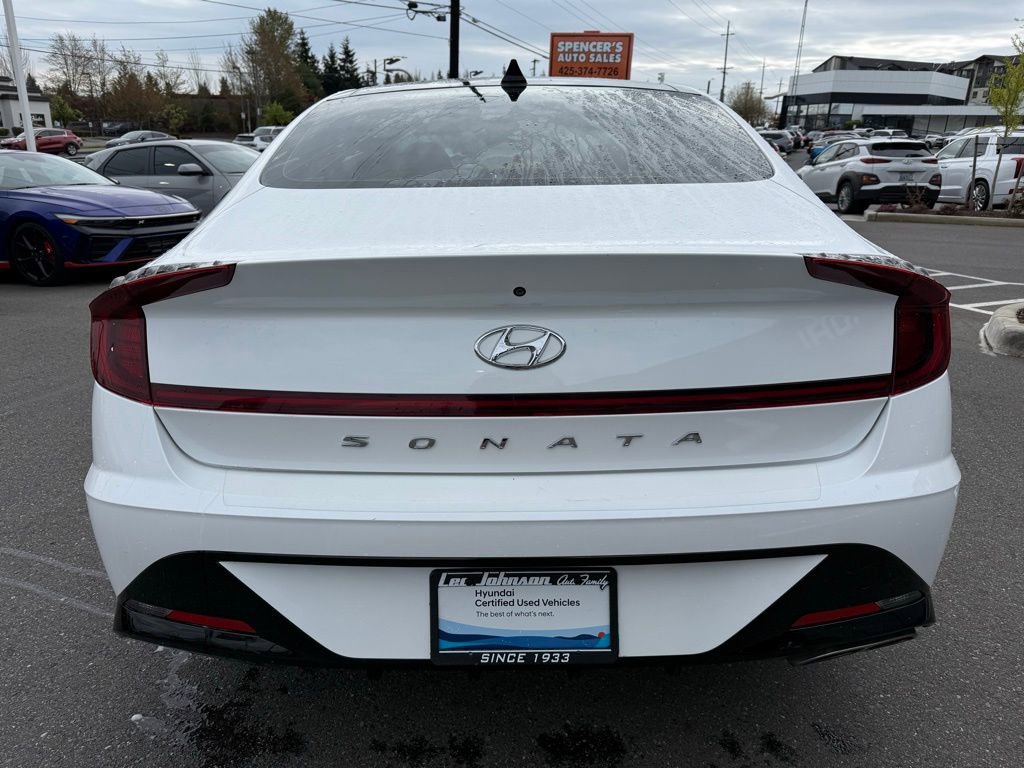 Certified 2021 Hyundai Sonata SEL w/ Convenience Package FWD image 4
