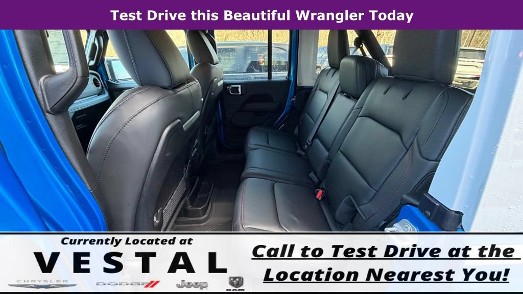 New 2026 Jeep Wrangler Unlimited Rubicon w/ Whitecap Package AWD/4WD image 26